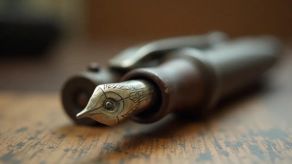 Vintage Waterman fountain pen, circa 1890s